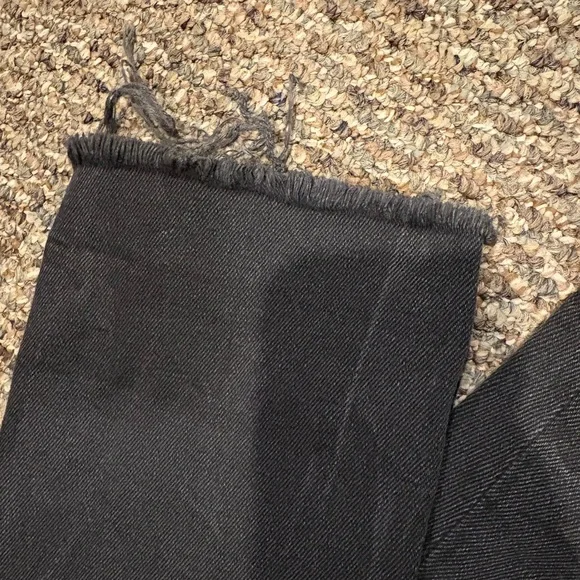 Free People Black High-Rise Straight Jeans - Picture 4 of 6